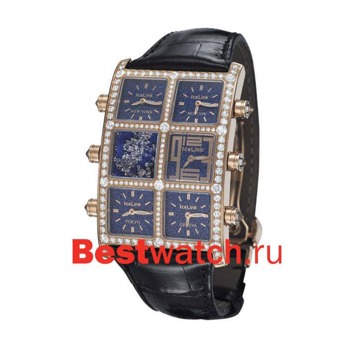 Часы Ice Link 6Timezone SNFL17RGL